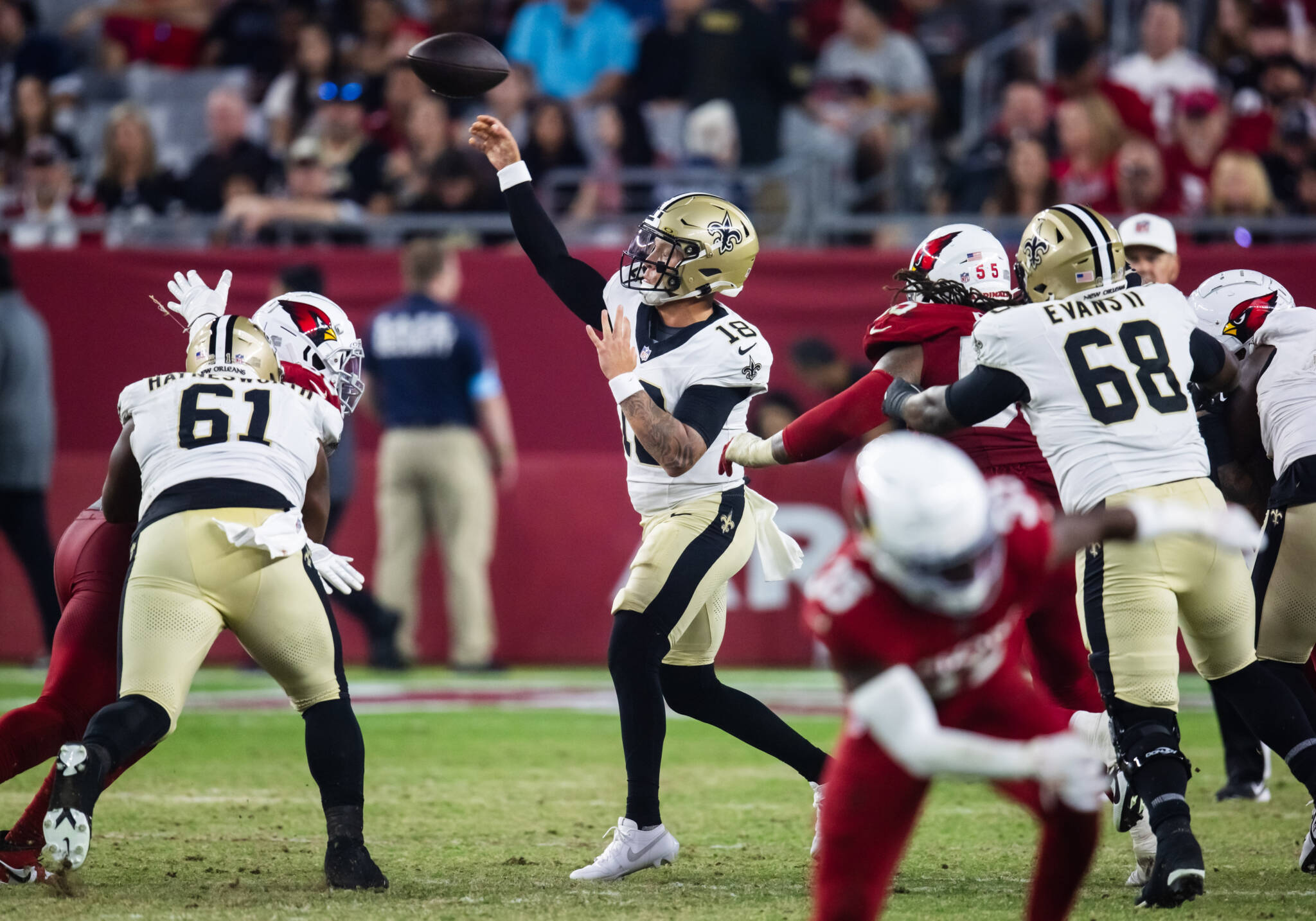 Nfl: New Orleans Saints At Arizona Cardinals